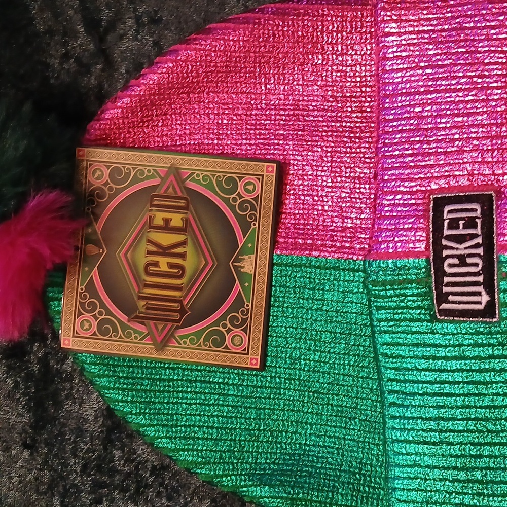 Wicked Universal Green and Pink Beanie